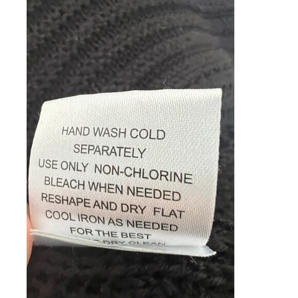 Pink Republic Open Sweater Knit Cardigan Geometric Pattern Medium - Picture 8 of 8